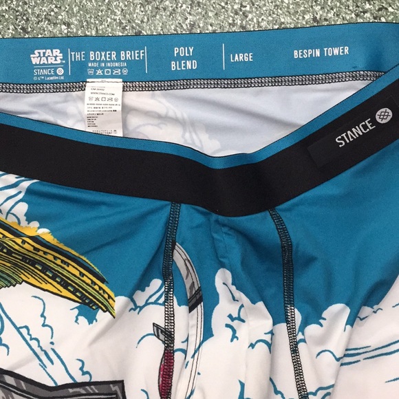 Stance x Star Wars The Boxer Brief Poly Blend sz L - Picture 9 of 9